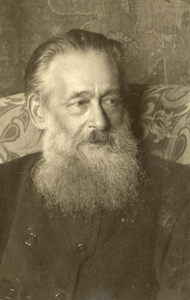 104994 Portret van H. van Herwerden, geboren 1831, hoogleraar in de oude letterkunde aan de Utrechtse universiteit ...